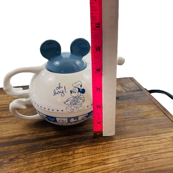 Disney Parks: Gourmet Tea For One - Teapot (3pcs). Cornflower blue and w… - Picture 10 of 10